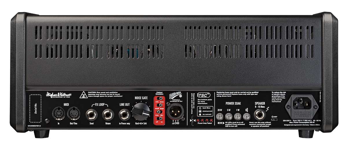 Hughes & Kettner GrandMeister Deluxe 40W All Tube Head 3