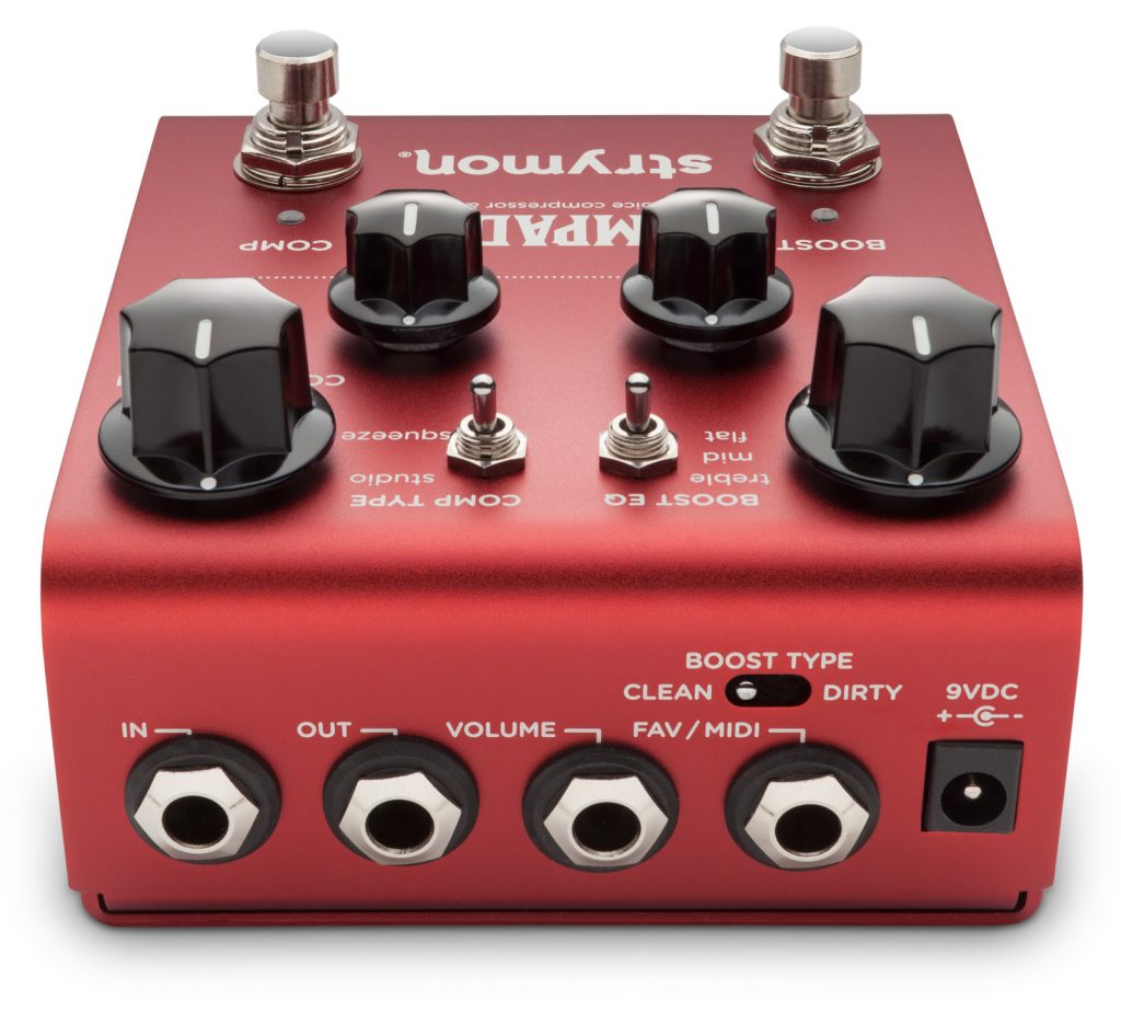 Strymon Compadre Dual Voice Compressor and Boost Pedal 2