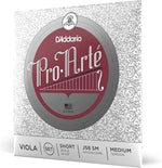 D'Addario J58 Pro-Arte Short Scale Viola String Set - Medium Tension 2