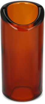 The Rock Slide Amber Glass Guitar Slide - Medium