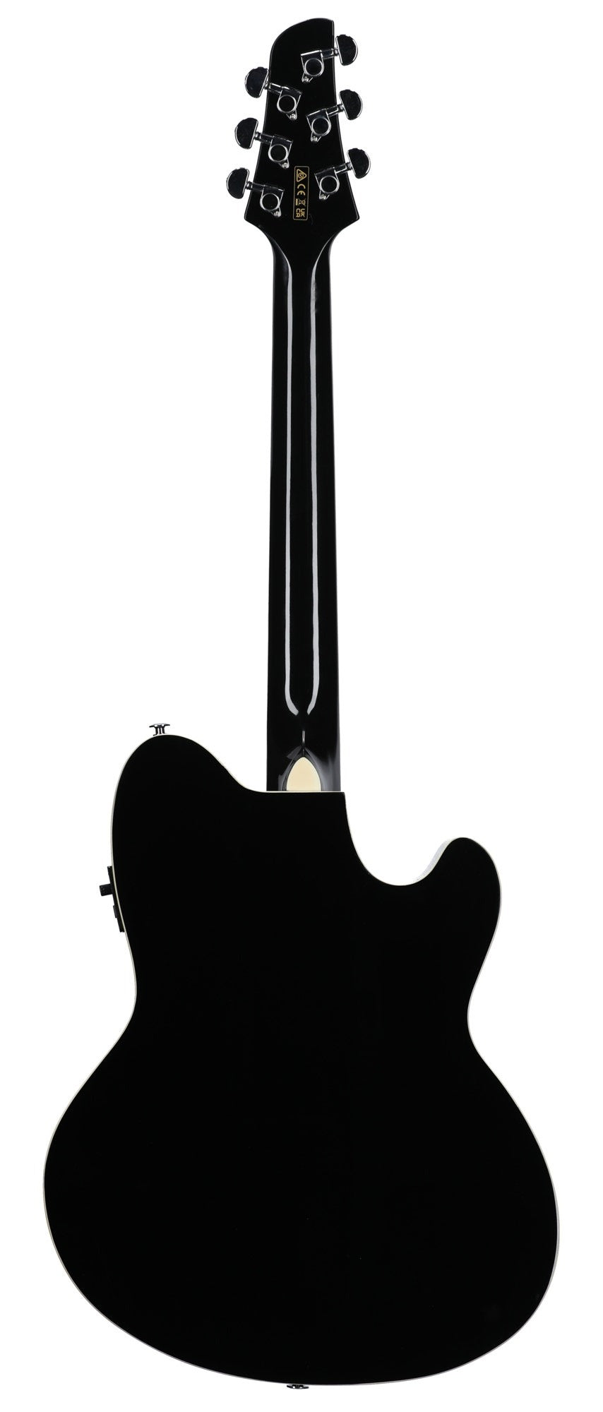 Ibanez TCY10LEBK Left-Handed Acoustic Electric Guitar - Black 2