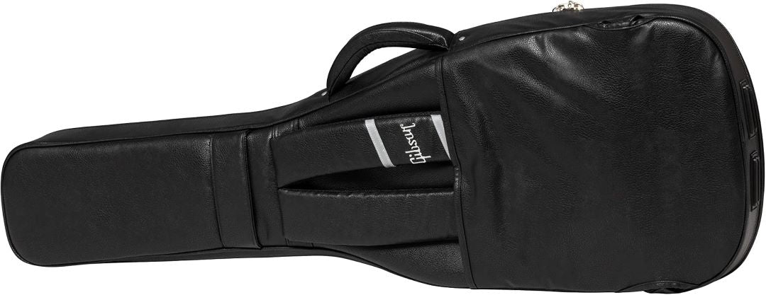 Gibson Hummingbird Special Acoustic Electric Guitar gig bag black leather case