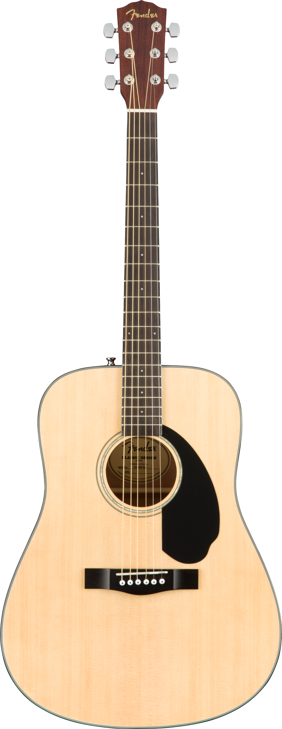 Fender CD-60S V2 Acoustic Dreadnought Pack Natural 3