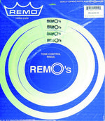 Remo Zero Rings 10\", 12\", 13\", 16\" Tom Muffle Set