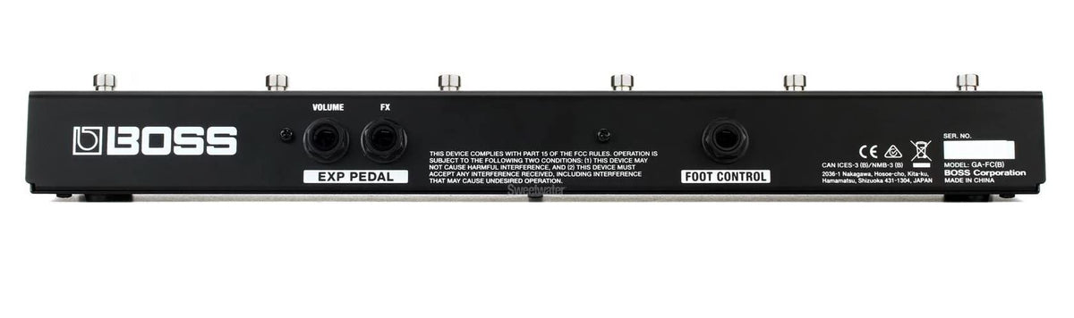 Boss GA-FC Foot Controller 3