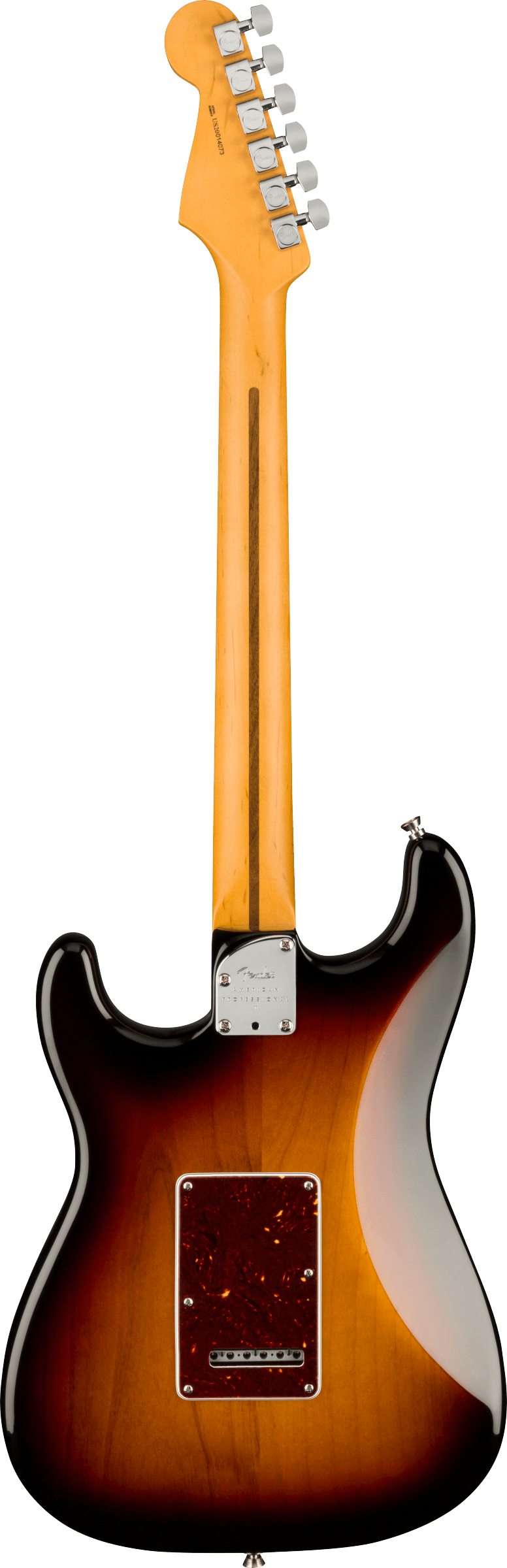 Fender American Professional II Stratocaster with Case (Rosewood/3-Color Sunburst) 5