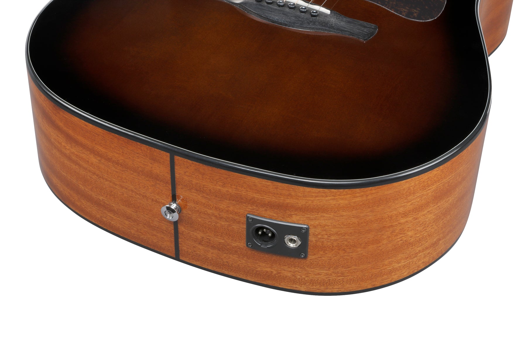 Ibanez AAD51CEDVS Acoustic Electric Guitar - Dark Violin Sunburst High Gloss 4