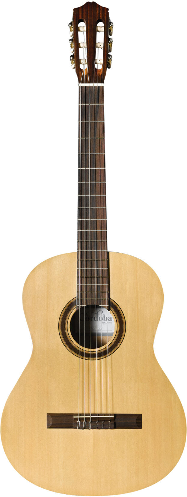 Cordoba CP100 Classical Guitar Package with Gig Bag, Tuner and Picks 2