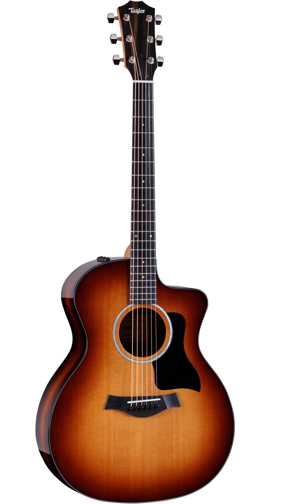taylor-214ce-k-sb-plus-acoustic-electric-shaded-sunburst-with-aerocase 8