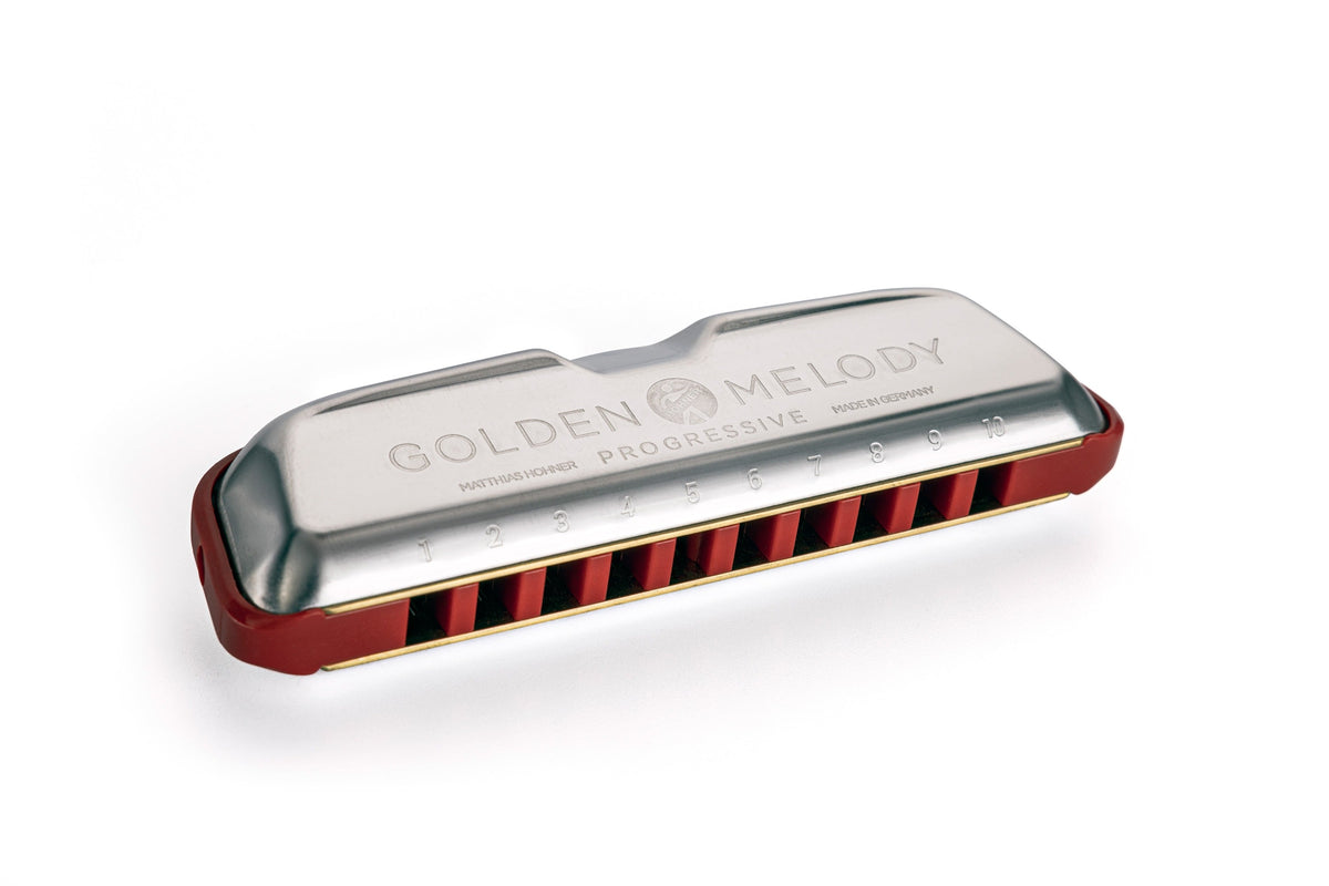 Hohner M544BX-G Golden Melody Progressive G Harmonica 5