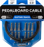 Boss BCK-12 Pedalboard Cable Kit - Save Space on Your Pedalboard!