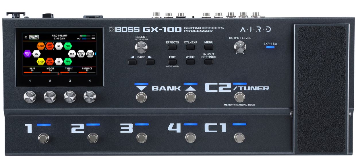 k*6様 BOSS GX-100 guitar effects processo Boss GX-100 Guitar Effects Processor – George's Music