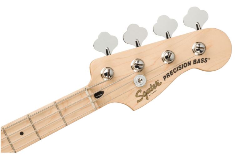 Squier Affinity PBASS PJ Bass Guitar Maple Neck Olympic White No Case 2