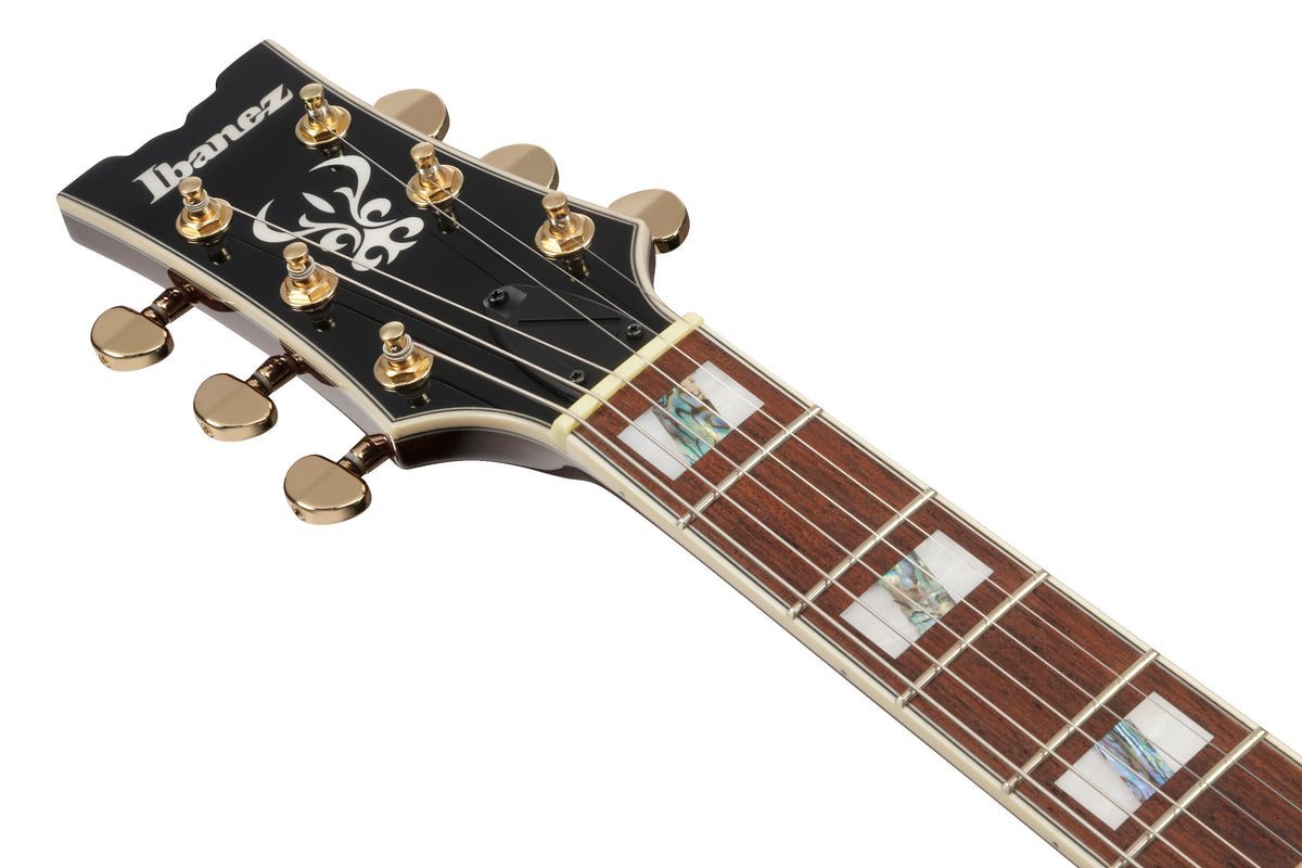 Ibanez AR320MBM Standard Hollow Body Electric Guitar - Midnight Black Metallic 2