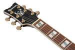 Ibanez AR320MBM Standard Hollow Body Electric Guitar - Midnight Black Metallic 2