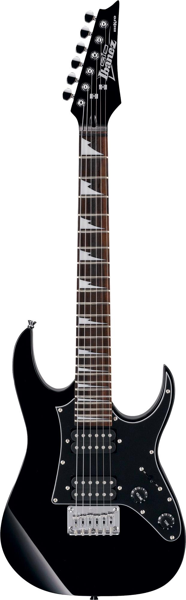 Ibanez Mikro Series 3/4 Size Electric Guitar - Black Night 2