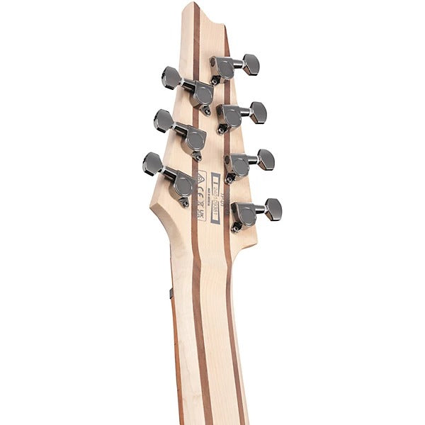 Ibanez RGMS7PB Multi Scale 7 String Electric Guitar - Cosmic Blue Starburst 3