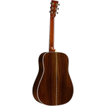 Martin D28 'Standard Series' Acoustic Guitar Natural With Aging Toner back view