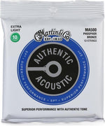 Martin MA500 92-8 Phosphor Bronze 12-String Guitar Strings (X-Light)