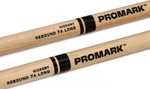 Promark Rebound 7A Long Hickory Drumsticks - Wood Tip 2