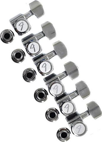 Fender Locking Tuning Machines Set - Polished Chrome