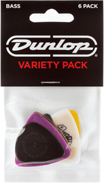 Dunlop PVP117 Bass Pick Variety Pack 6-Pick Player's Pack