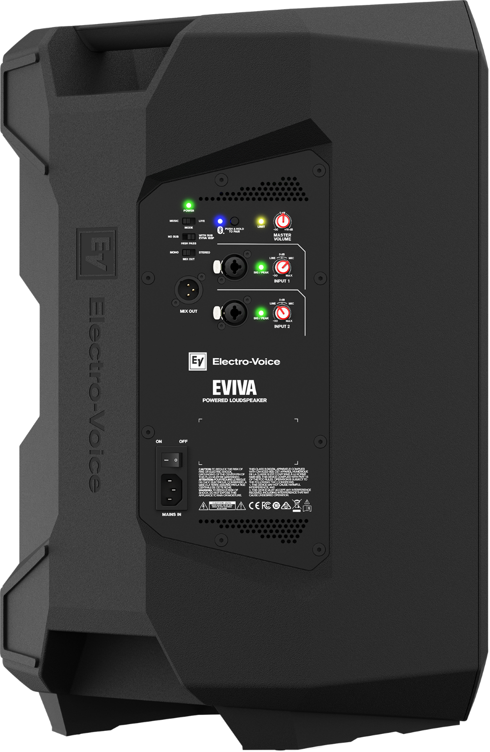 Electro-Voice EVIVA 12P Powered Speaker - 12\" 5