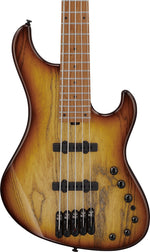 Ibanez MDM1305NAB 5-String Electric Bass Guitar - Natural Stained Amber Burst