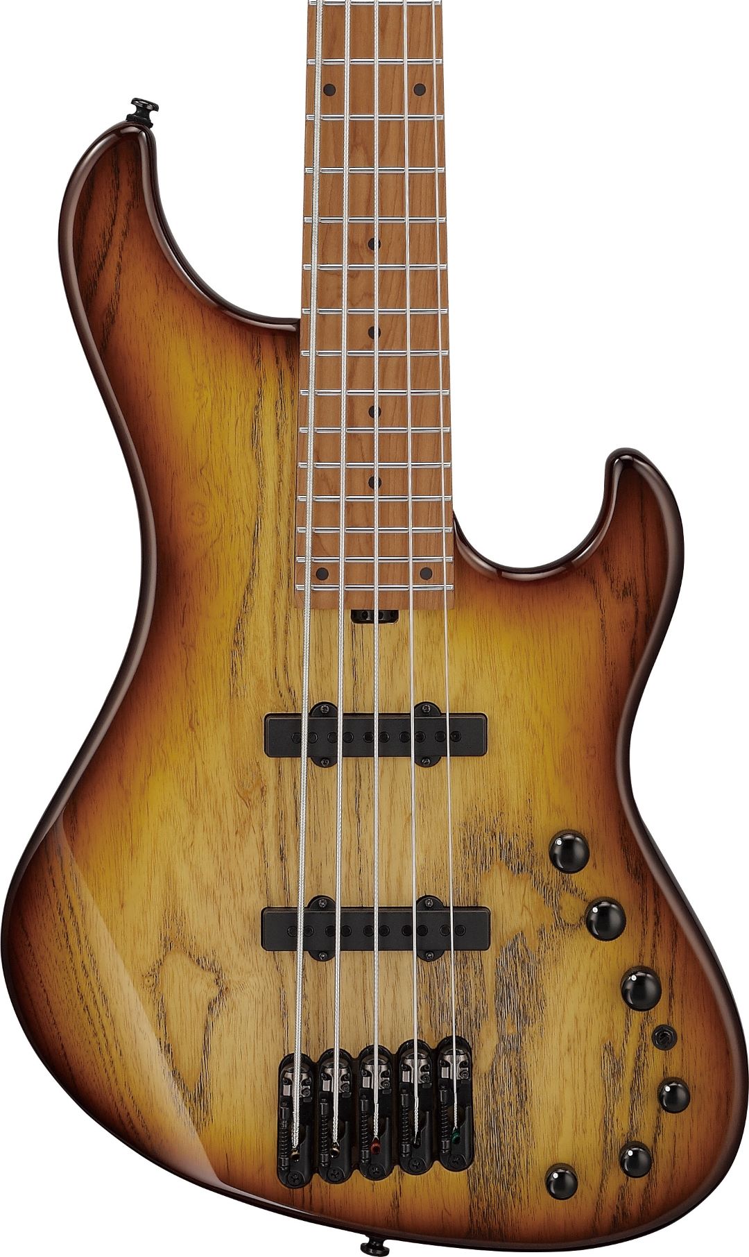 Ibanez MDM1305NAB 5-String Electric Bass Guitar - Natural Stained Amber Burst
