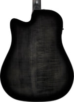 Ibanez AAD77CETKS Acoustic Electric Guitar - Transparent Black Sunburst High Gloss 6