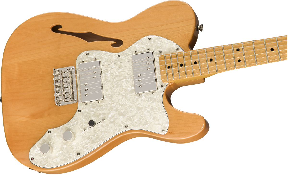 Squier Classic Vibe 70's Telecaster Thinline Electric Guitar 4