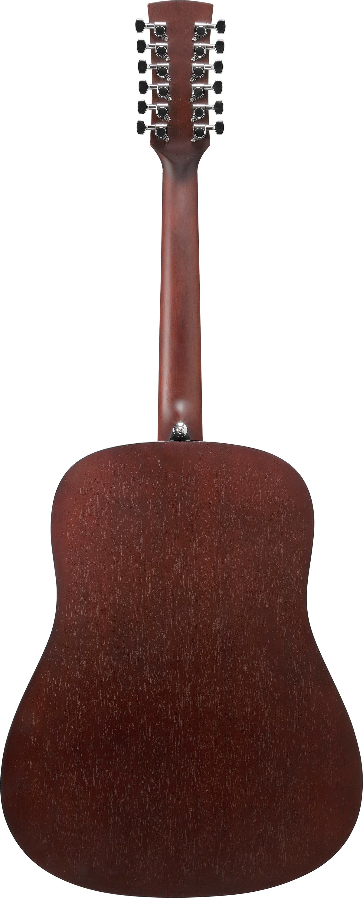 Ibanez PF5412WKH 12-String Acoustic Guitar - Weathered Black Open Pore 6