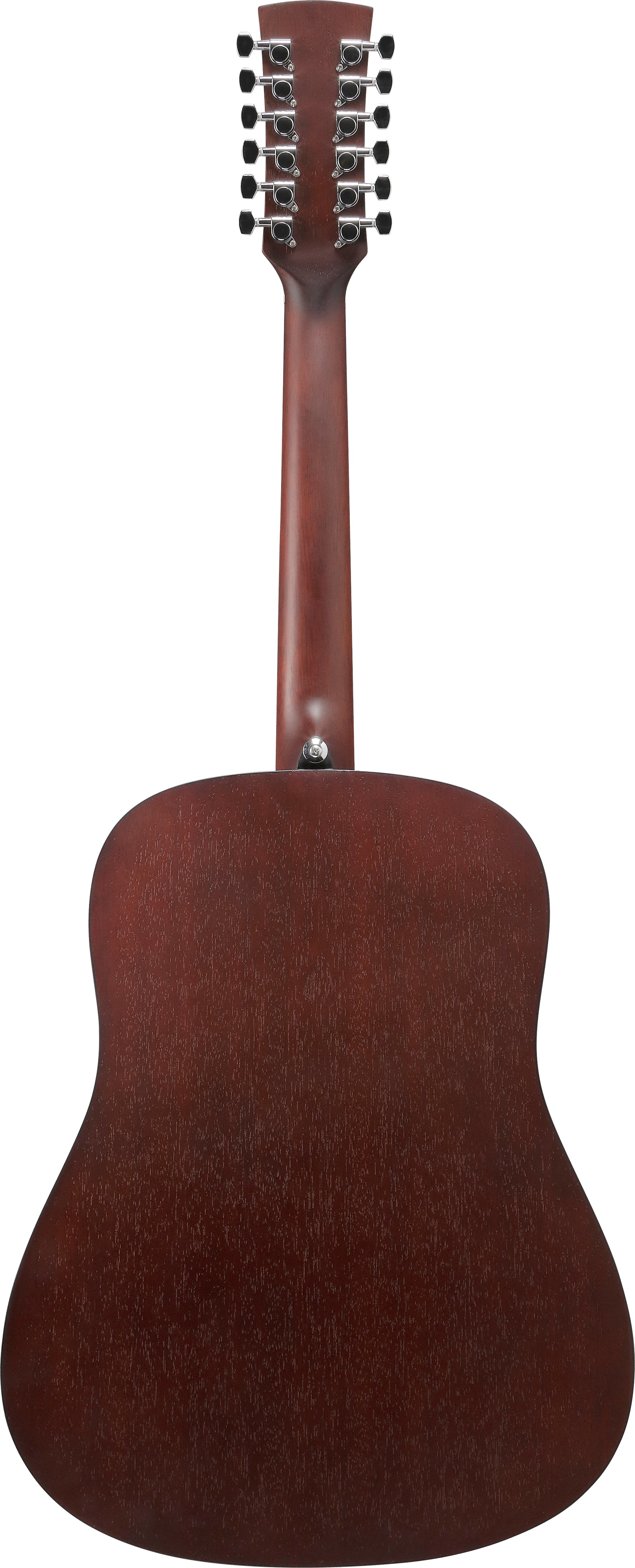 Ibanez PF5412WKH 12-String Acoustic Guitar - Weathered Black Open Pore 6