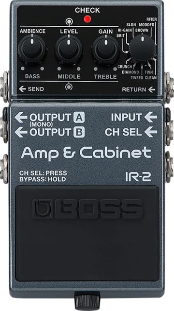 Boss IR-2 Amp and Cabinet Simulator Effects Pedal