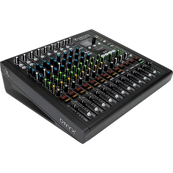 Mackie Onyx12 12-Channel Premium Analog Mixer - With Multi-Track USB and Bluetooth 4