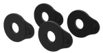 D'Addario Flex Lock Strap Blocks (4-Pack) - Black