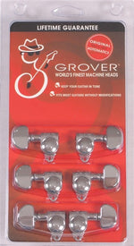 Grover 102N Original Rotomatic Tuning Machines Set - Nickel 2