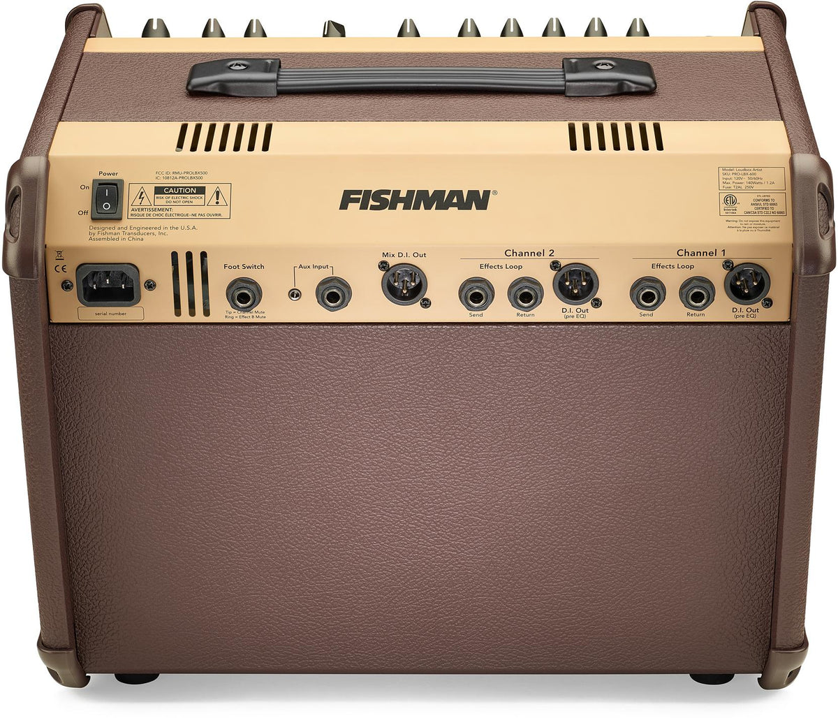 Fishman PRO-LBT-600 Loudbox Artist with Bluetooth 3
