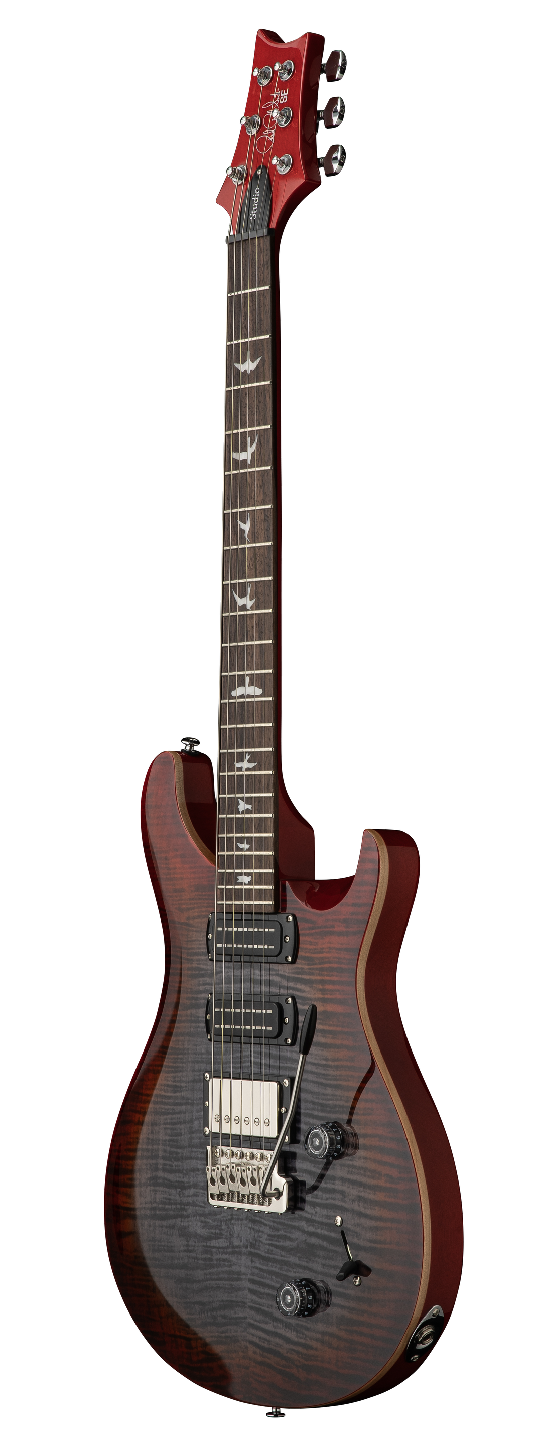 PRS SE Studio Electric Guitar - Charcoal Cherry Burst 5