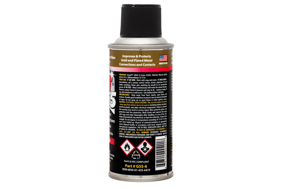 Hosa G5S-6 CAIG DeoxIT GOLD Contact Enhancer 3