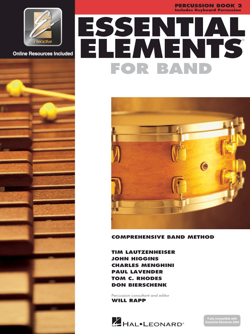Essential Elements for Band - Bk 2 with EEi - Perc/Kybd Perc