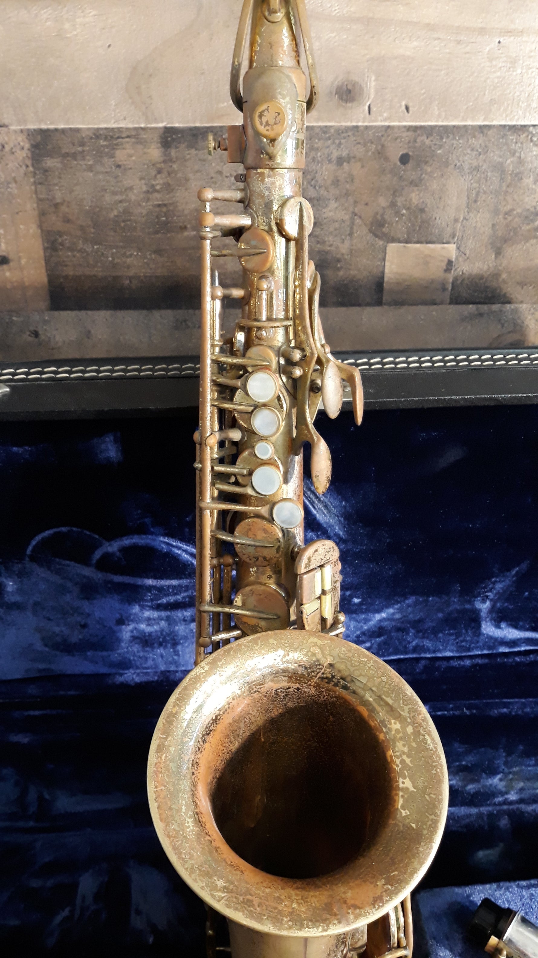 Used Martin Committee A190 1948 Alto Saxophone w/Case & Mouthpiece 4