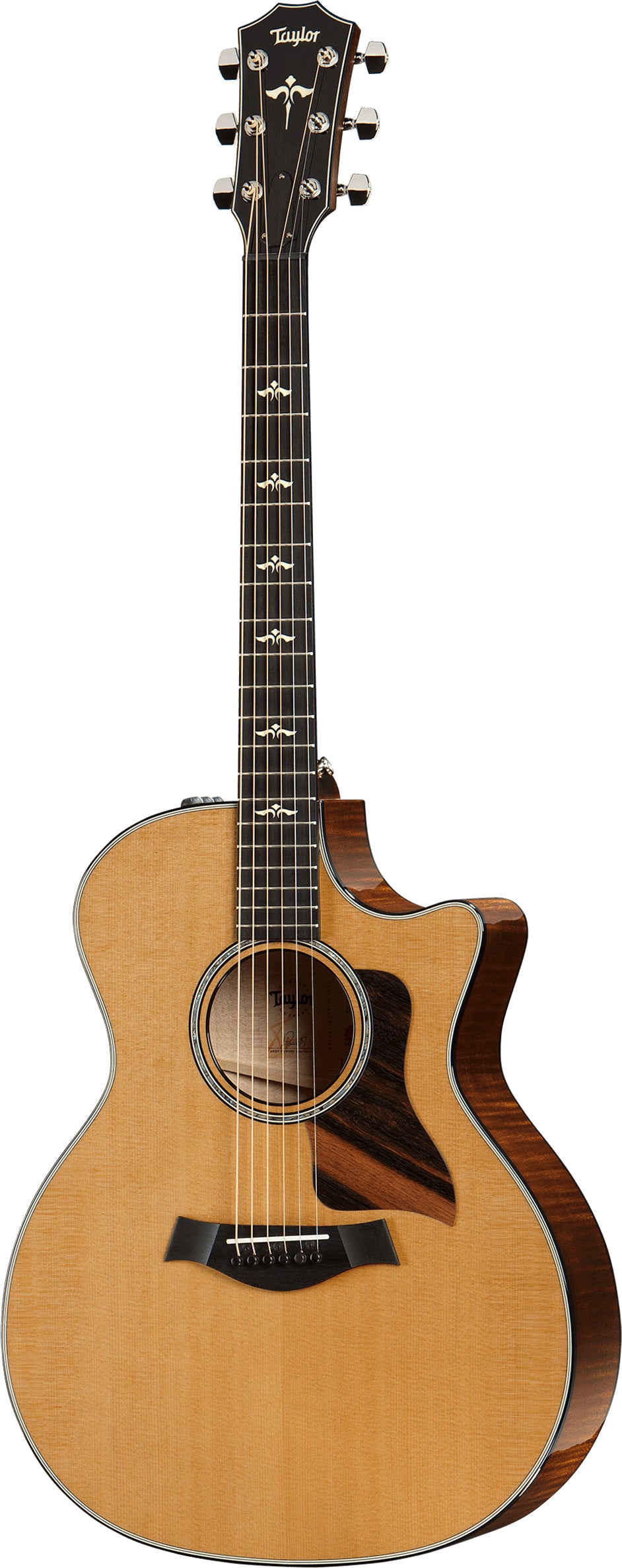 Taylor 614ce V-Class Acoustic-Electric Guitar - Natural 2