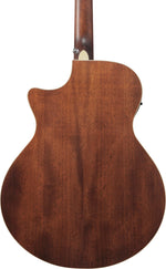 Ibanez AE100DBF Grand Auditorium Acoustic Electric Guitar - Dark Tide Blue Flat 7