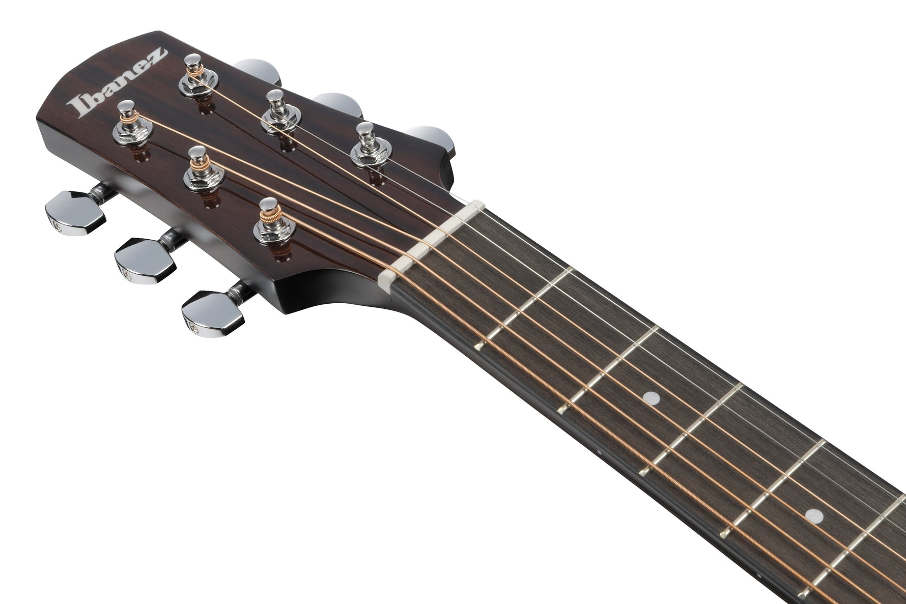 Ibanez AAD77CETKS Acoustic Electric Guitar - Transparent Black Sunburst High Gloss 2
