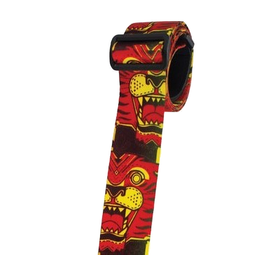 Henry Heller 2\" Artist Series Sublimation Guitar Strap - Tiger 2