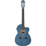 Ibanez GA5FMTCEOB Open Pore Classical Acoustic Electric Guitar - Berry 5