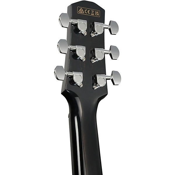 Ibanez AAM340CE Advanced Auditorium Acoustic Electric Guitar - Rustic Black 2