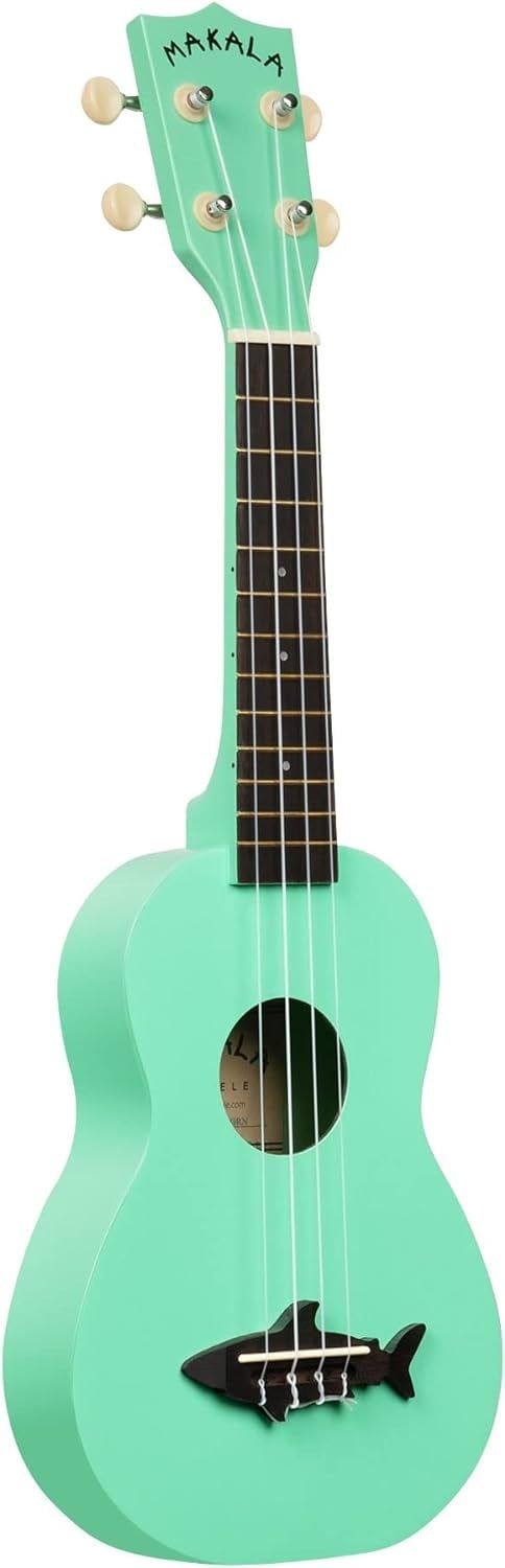 Kala Makala MK-SSGRN 'Shark' Soprano Ukulele - Surf Green 4