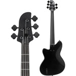 Ibanez Talman 5-String Electric Bass Guitar - Black Flat 4
